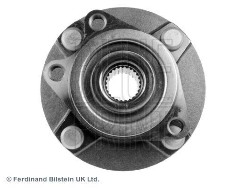 BLUE PRINT ADN18265 Radlagersatz mit Radnabe und ABS-Impulsring für NISSAN