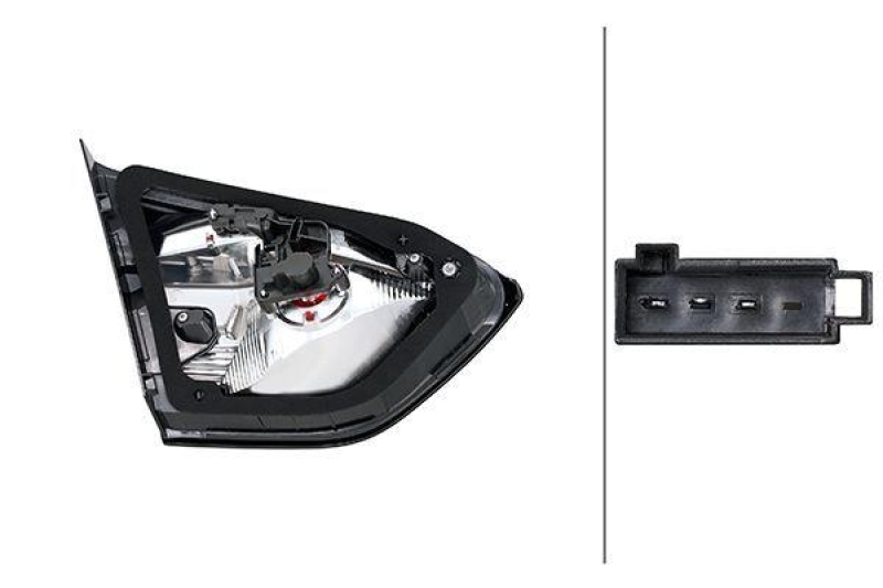 HELLA 2TZ 015 694-121 Heckleuchte rechts Halogen OPEL