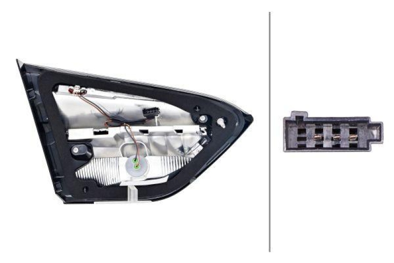 HELLA 2TZ 015 696-121 Heckleuchte rechts LED OPEL