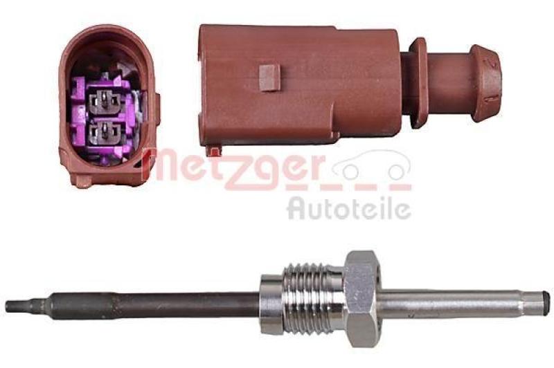 METZGER 0894909 Sensor, Abgastemperatur für AUDI/SEAT/SKODA/VW