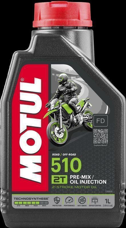 MOTUL 104028 Motoröl 510 2T 0W 1 L