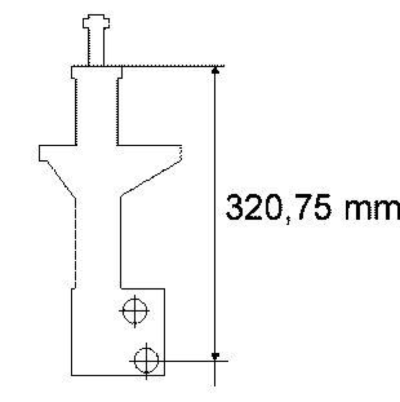 SACHS 170 129 Stoßdämpfer