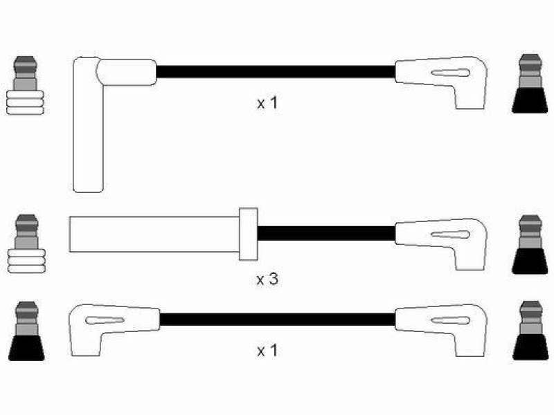 NGK 8283 Zündleitungssatz RC-CR301 |Zündkabel