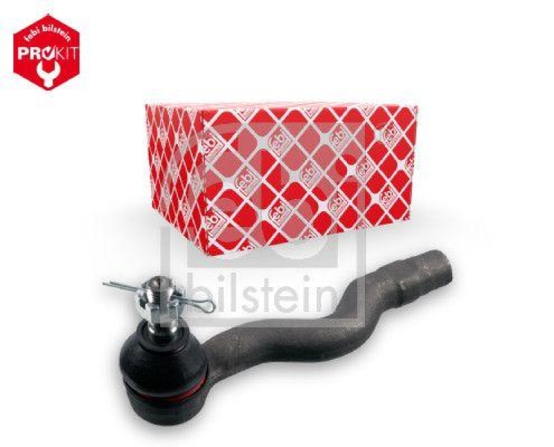 FEBI BILSTEIN 42460 Spurstangenendstück mit Kronenmutter und Splint für MAZDA