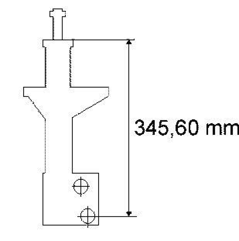 SACHS 170 381 Stoßdämpfer