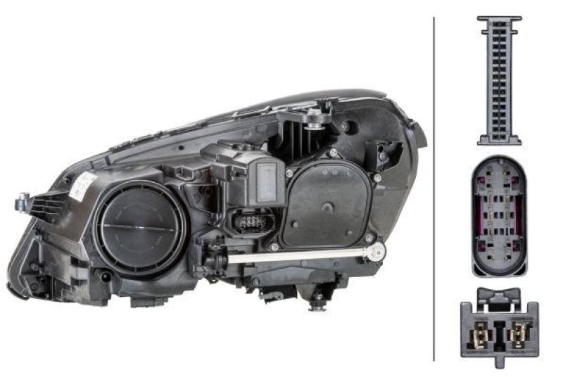 HELLA 1EX 011 066-621 Hauptscheinwerfer rechts