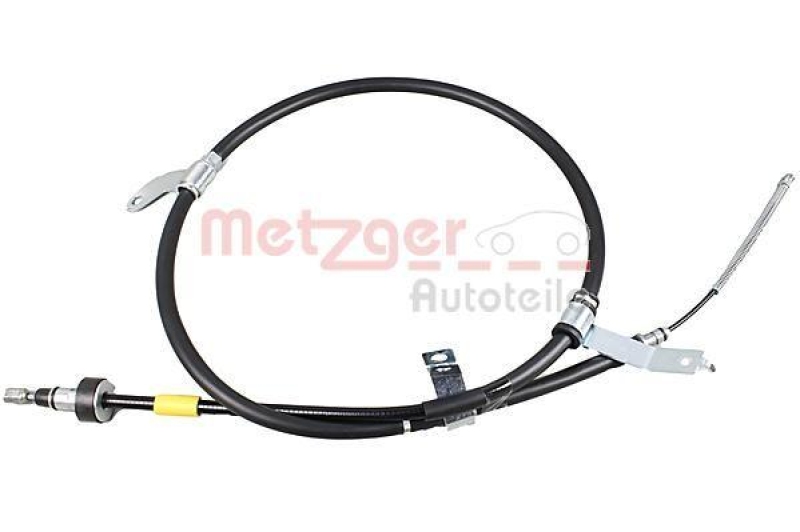 METZGER 1.KI014 Seilzug, Feststellbremse für HYUNDAI/KIA hinten links