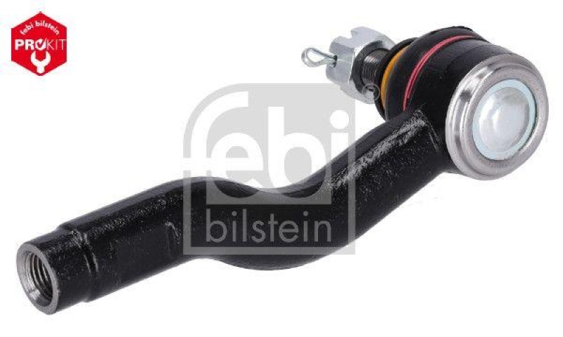 FEBI BILSTEIN 42470 Spurstangenendstück mit Kronenmutter und Splint für MAZDA