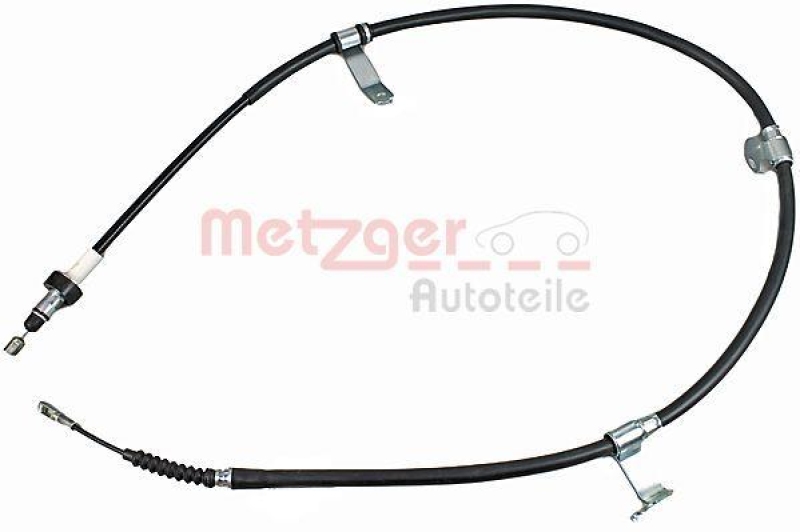 METZGER 1.KI016 Seilzug, Feststellbremse für HYUNDAI/KIA hinten links