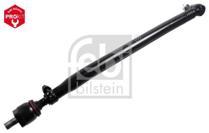 FEBI BILSTEIN 186127 Lenkstange mit Kronenmutter und Splint für Scania