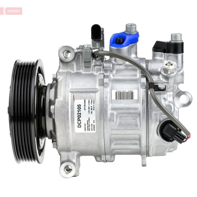 DENSO DCP02105 Kompressor A/C AUDI A4 Avant (8K5, B8) S4 quattro (BJ: 2008 - 2015)