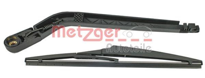 METZGER 2190368 Wischarm, Scheibenreinigung für TOYOTA hinten M.KAPPE M.WISCHBLATT