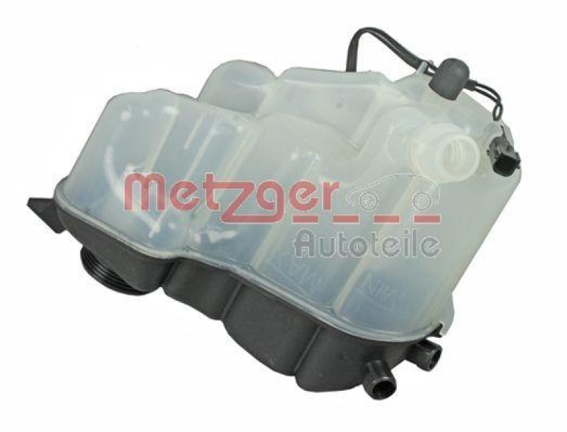 METZGER 2140232 Ausgleichsbehälter, Kühlmittel für VOLVO OHNE DECKEL, MIT SENSOR