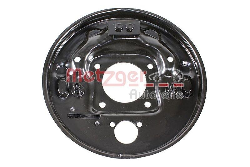 METZGER 6117097 Bremsträgerplatte für FIAT HA links