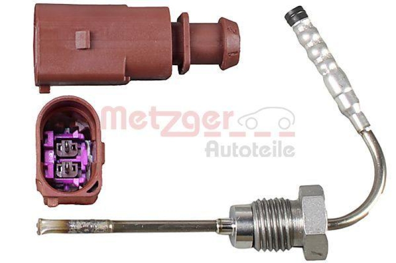 METZGER 0894799 Sensor, Abgastemperatur für VW / GESCHLOSSENE SENSORBAUART