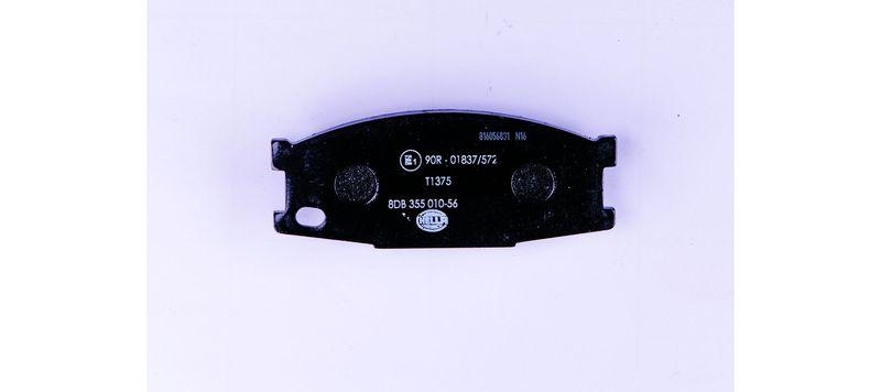 HELLA 8DB 355 010-561 Bremsbelagsatz, Scheibenbremsbelag für MITSU.