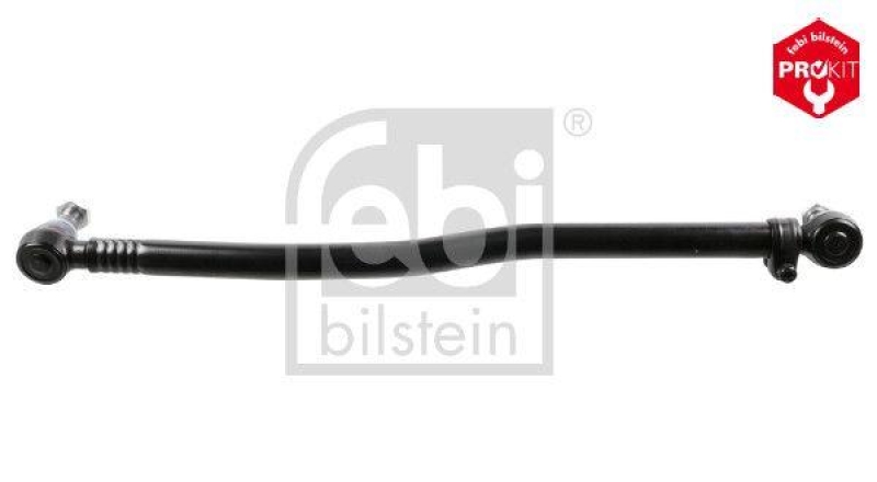 FEBI BILSTEIN 22395 Lenkstange mit Kronenmuttern und Splinten, vom Lenkgetriebe zur 1. Vorderachse für Mercedes-Benz