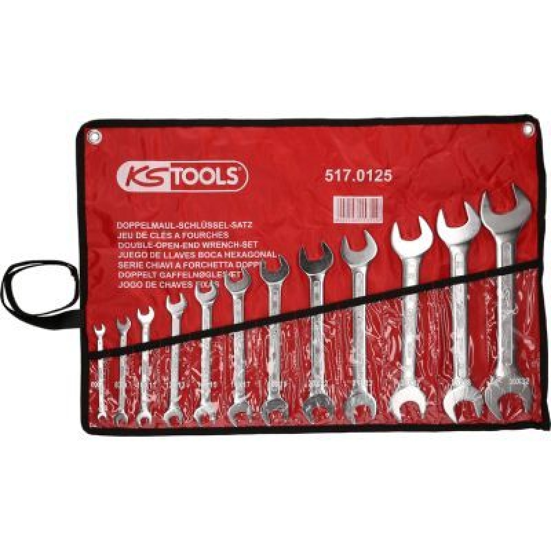 KS TOOLS 517.0125 Doppel-Maulschlüsselsatz