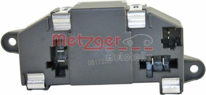 METZGER 0917255 Regler, Innenraumgebläse für PSA