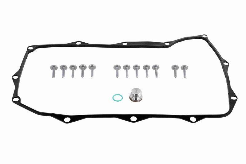 VAICO V10-4350 Ölwanne, Automatikgetriebe 8-Gang (0D5, 0D7) mit Filter, mit Schrau für VW