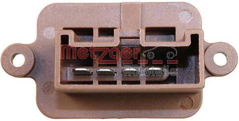 METZGER 0917259 Widerstand, Innenraumgebläse für FIAT/LANCIA