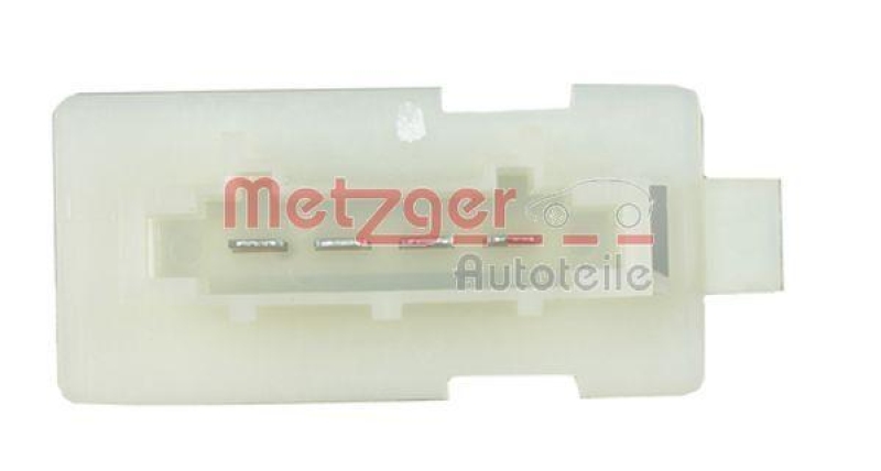 METZGER 0917261 Widerstand, Innenraumgebläse für FIAT