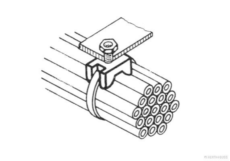 HERTH+BUSS ELPARTS 50265712 Befestigungssockel Kabelbinder