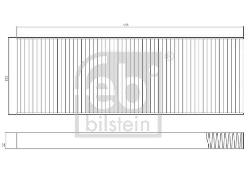 FEBI BILSTEIN 173019 Innenraumfilter für Scania