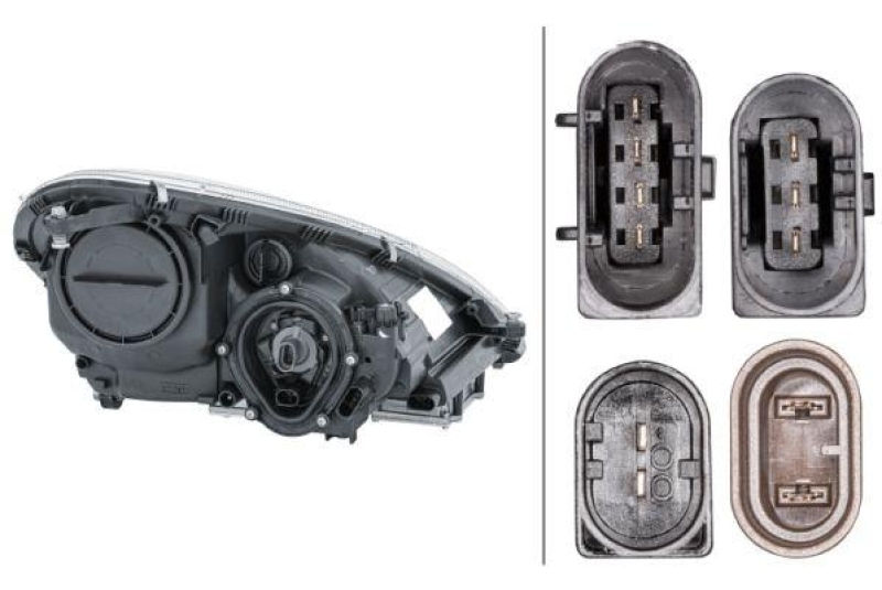 HELLA 1EL 008 361-711 Heckscheinwerfer links Bi-Xenon MB