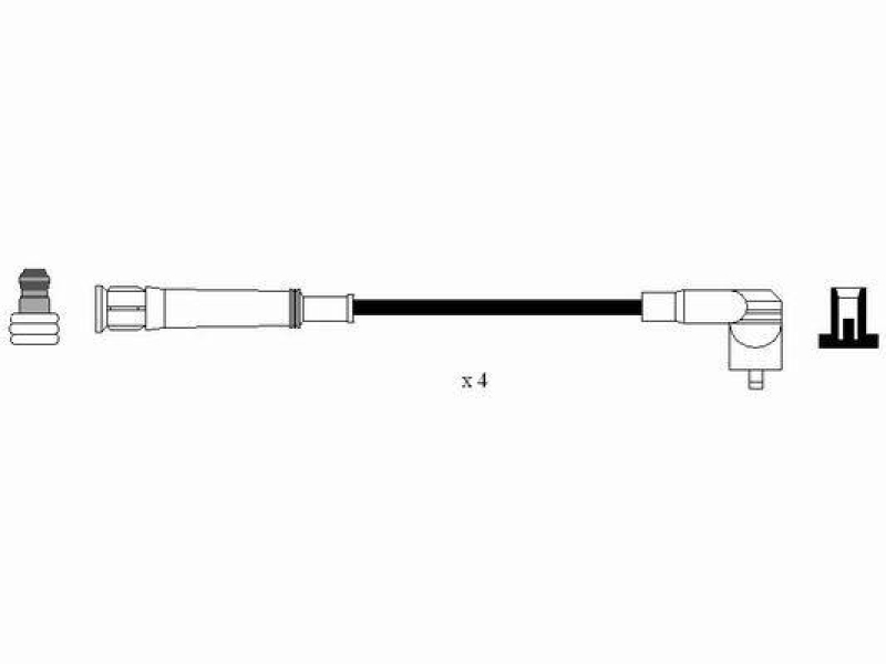 NGK 8582 Zündleitungssatz RC-AR901 |Zündkabel