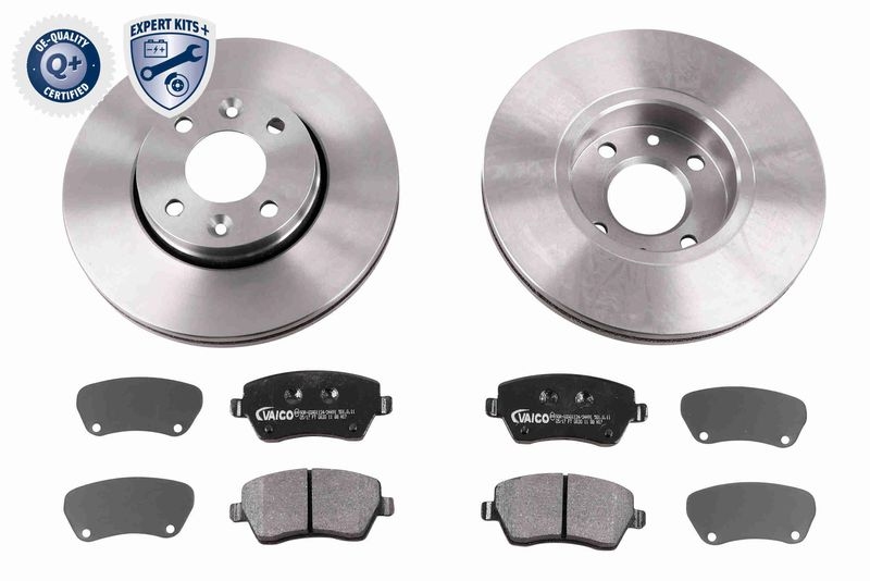 VAICO V46-1229 Bremsensatz, Scheibenbremse Vorderachse für RENAULT