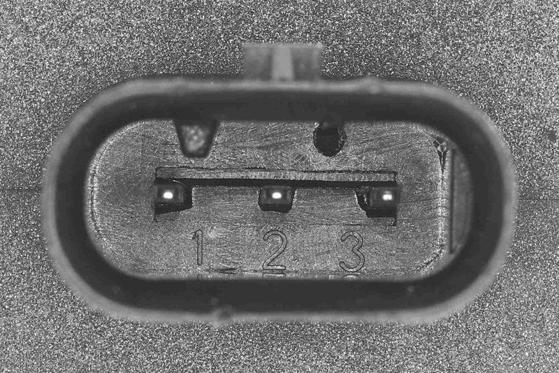 VEMO V40-72-0047 Sensor, Abgasdruck 3-Polig / Oval für OPEL