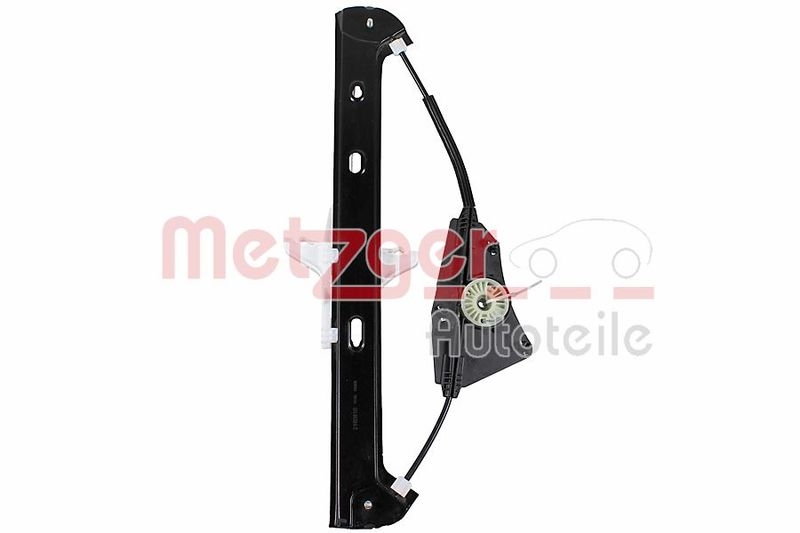 METZGER 2160810 Fensterheber Ohne Motor für SKODA hinten links