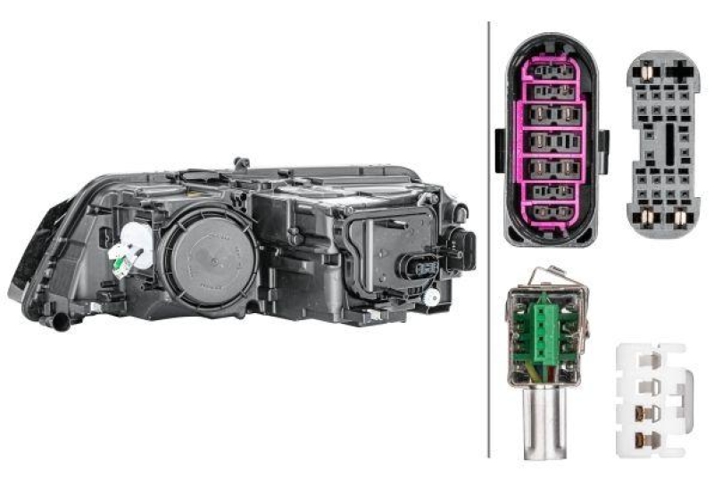 HELLA 1ZT 010 192-681 Heckscheinwerfer rechts Bi-Xenon AUDI