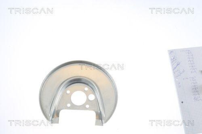 TRISCAN 8125 29209 Spritzblech, Bremsscheibe für Vw - Golf Iv (1J)