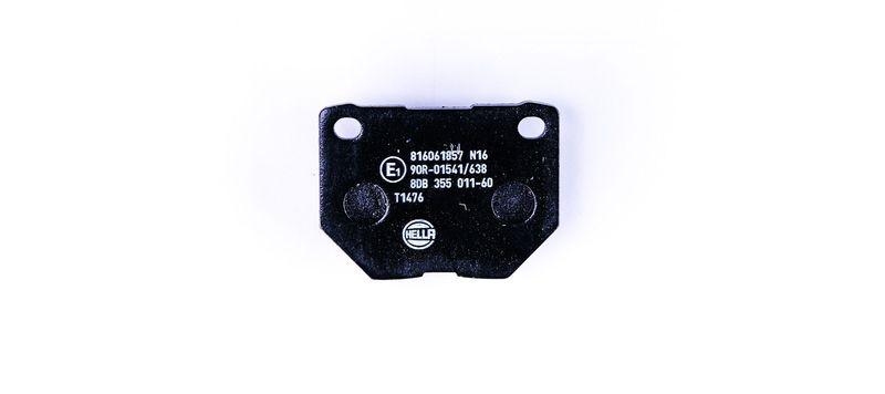 HELLA 8DB 355 011-601 Bremsbelagsatz, Scheibenbremsbelag für SUBARU