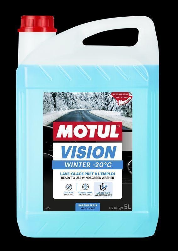 MOTUL 107787 Frostschutz Scheibenreinigungsanlage Vision Winter -20C 5 L