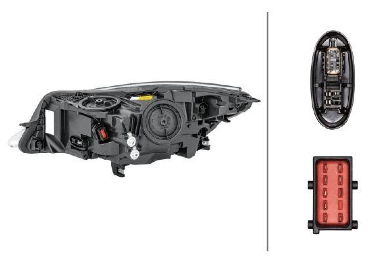 HELLA 1ZT 011 166-721 Heckscheinwerfer rechts Bi-Xenon OPEL