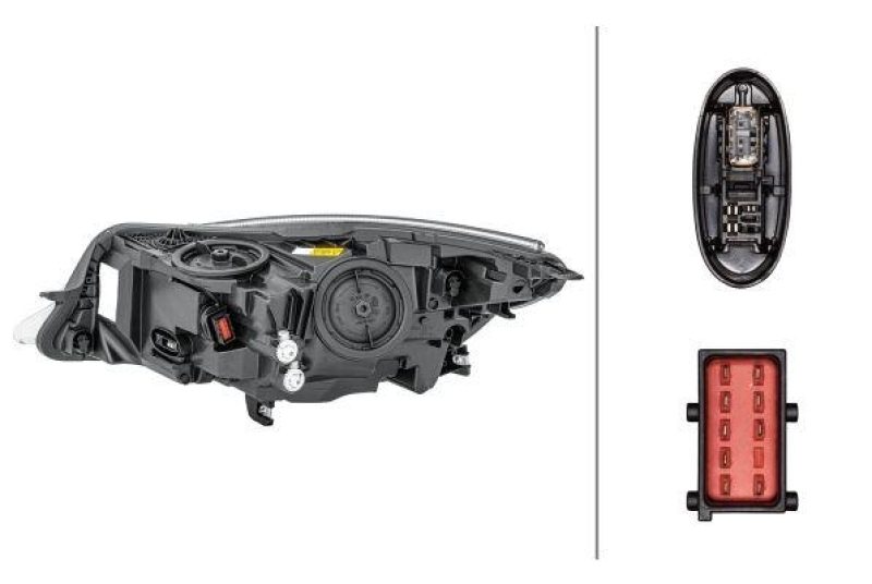 HELLA 1ZT 011 166-741 Heckscheinwerfer rechts Bi-Xenon OPEL