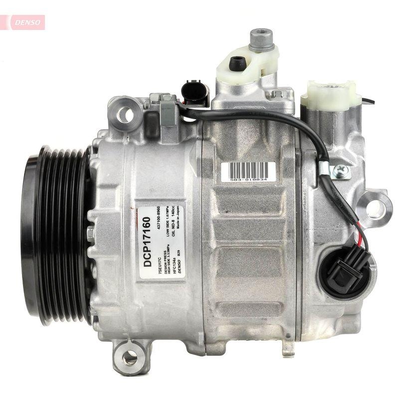 DENSO DCP17160 Kompressor A/C MERCEDES BENZ CLK (C209) 500 (209.375) (2002 - 2009)