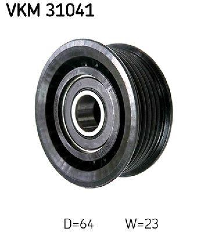 SKF VKM 31041 Umlenk-/Führungsrolle Keilrippenriemen