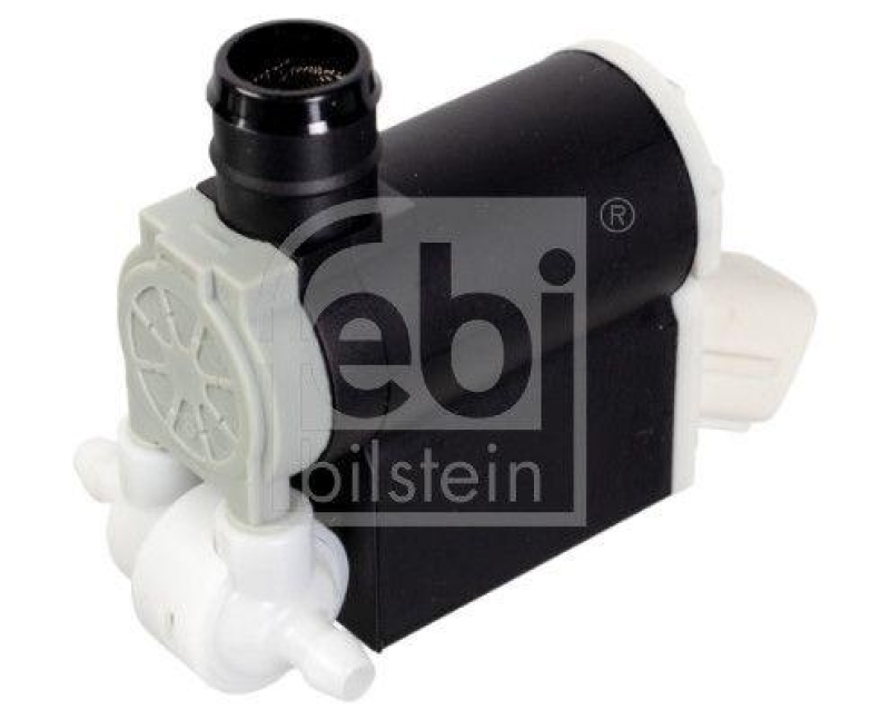 FEBI BILSTEIN 107382 Waschwasserpumpe für Scheibenreinigungsanlage, mit Dichtring für KIA