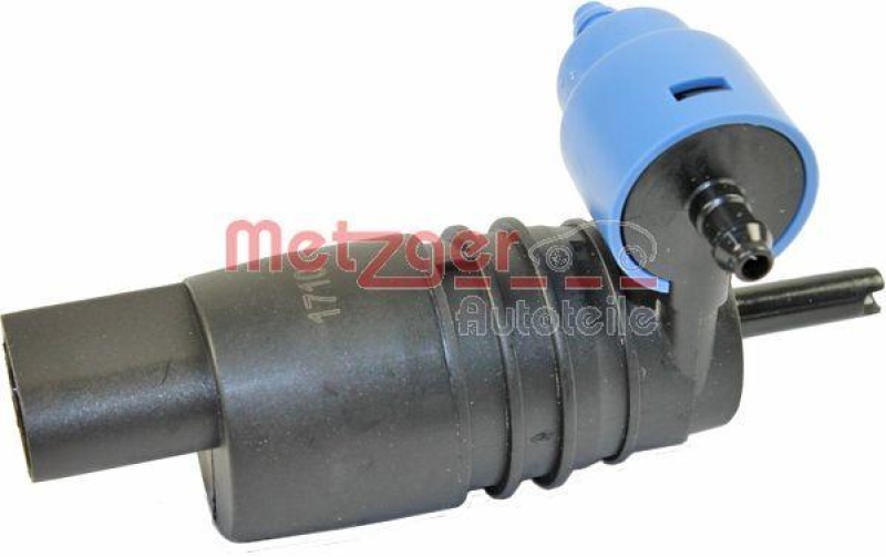 METZGER 2220008 Waschwasserpumpe, Scheibenreinigung für BMW/MB/MINI/MITSUBISHI/SMART/VAG vorne