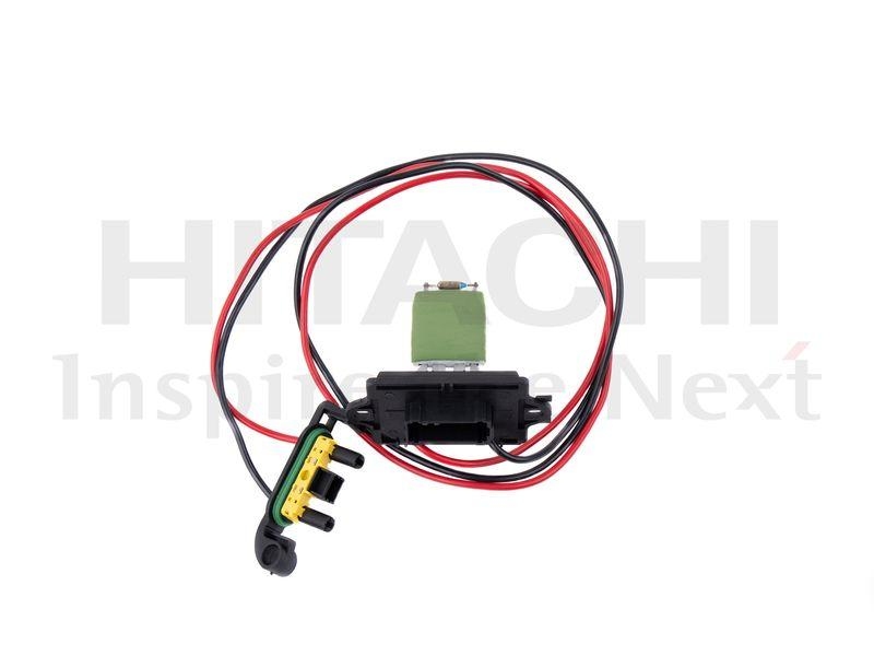 HITACHI 2502587 Widerstand, Innenraumgebläse für RENAULT u.a.