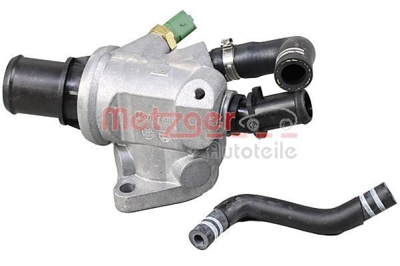 METZGER 4006374 Thermostat Kühlmittel, Mit Gehäuse für ALFA/FIAT/LANCIA/ÖFFNUNGSTEMP.[°C]88