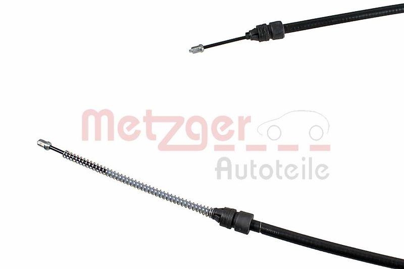 METZGER 17.9007 Seilzug, Feststellbremse für RENAULT hinten links/rechts