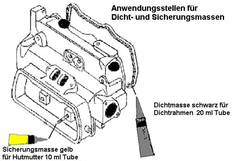 ELRING 692.664 Dichtungssatz Zylinderkopf