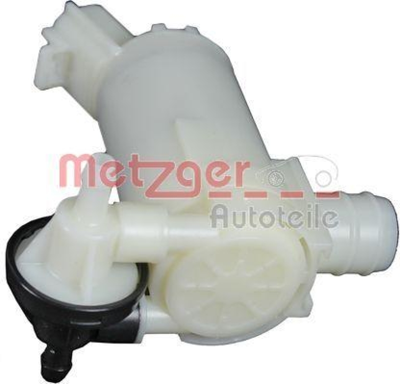 METZGER 2220062 Waschwasserpumpe, Scheibenreinigung für MITSUBISHI vorne