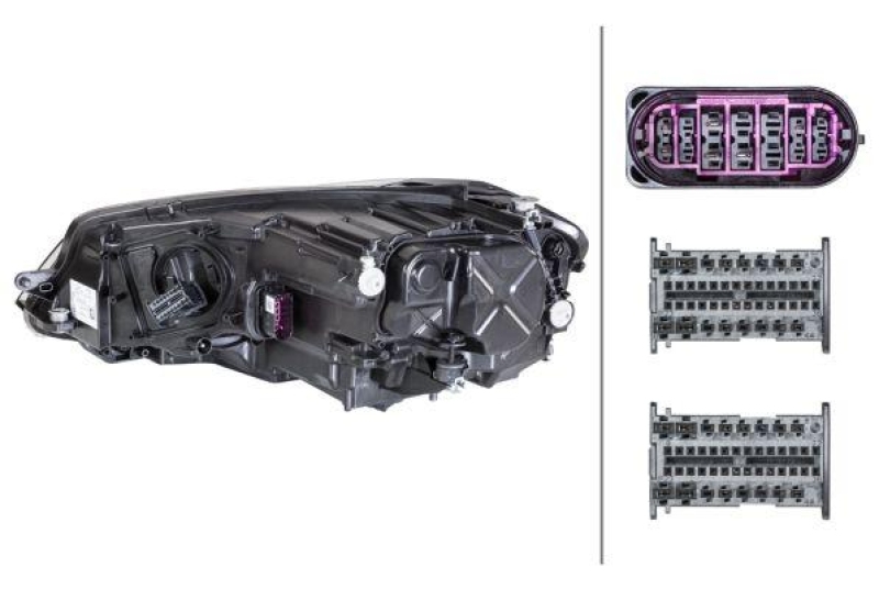 HELLA 1ZX 013 924-241 Heckscheinwerfer rechts LED VW