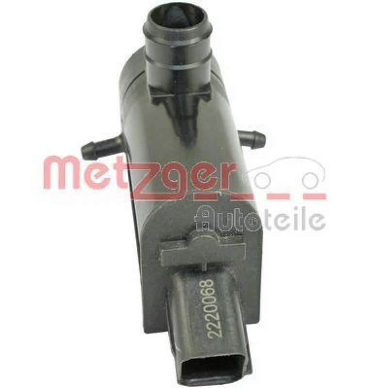 METZGER 2220068 Waschwasserpumpe, Scheibenreinigung für HYUNDAI vorne